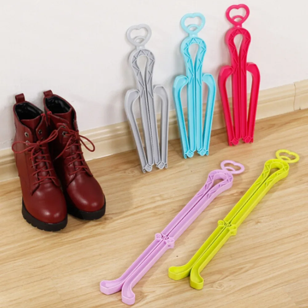 

1PCS Plastic Long Boots Shaper Stretcher Trees Supporter Organizer Storage Boots Stand Holder