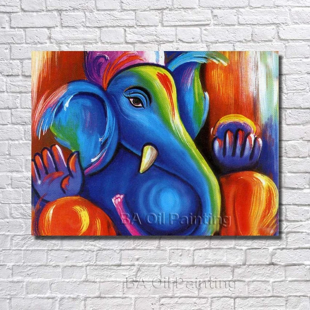 Home Decor Paintings amoy art hand painted knife modern canvas wall art floral oil painting for home decor Aliexpress Shipping Hand Painted Cute Baby Elephant Home Decor Paintings home decorating with modern art Aliexpress Shipping Hand Painted Cute Baby Elephant