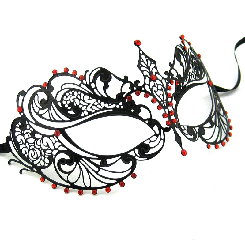 Masquerade ball Cosplay Black environmental Metal Fancy Unique design