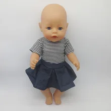 43cm Zapf Baby Born Doll Clothes All kinds of style clothes children Christmas gift free shipping