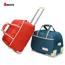 AMLETG новые модные женские Брендовые повседневные полосатые Чехлы багажные тележки багаж s Looy багаж s для чемодана, чехла