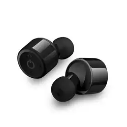 Мини Беспроводной гарнитура Bluetooth стерео наушники Headset CSR 4,2 вкладыши гарнитура со встроенным HD микрофон