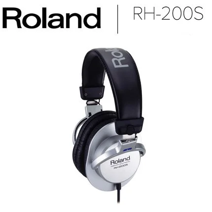 Roland не наносящих вред RH-200S-Circumaural стерео наушники-Серебристый