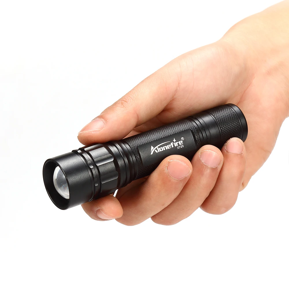 AloneFire X720 Zoom светодиодный фонарик тактический фонарь для кемпинга Q5