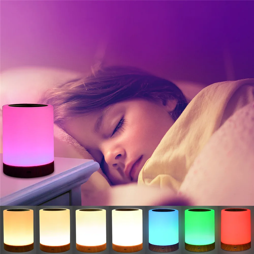 KMASHI Touch Lights Sensor Tap Control Night Light for Children Baby