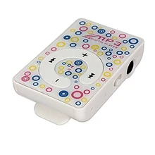 1-8 ГБ Micro-SD TF Поддержка моды мини клип пластиковый USB MP3 музыкальный медиаплеер белый