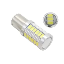 ANBLUB 7443 1156 BA15S 1157 BAY15D 5630 5730 SMD СВЕТОДИОДНЫЙ Автомобильный Поворотный Светильник, сигнализирующий Фонарь 12V 33 светодиодный s авто светодиодные задние тормоза лампы DRL LED светильник