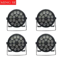 4 шт./лот 18x12 Вт RGBW 4в1 Led Par свет 18*12 Вт с DMX512 Дискотека огни профессиональное студийное диджейское оборудование свадебное освещение