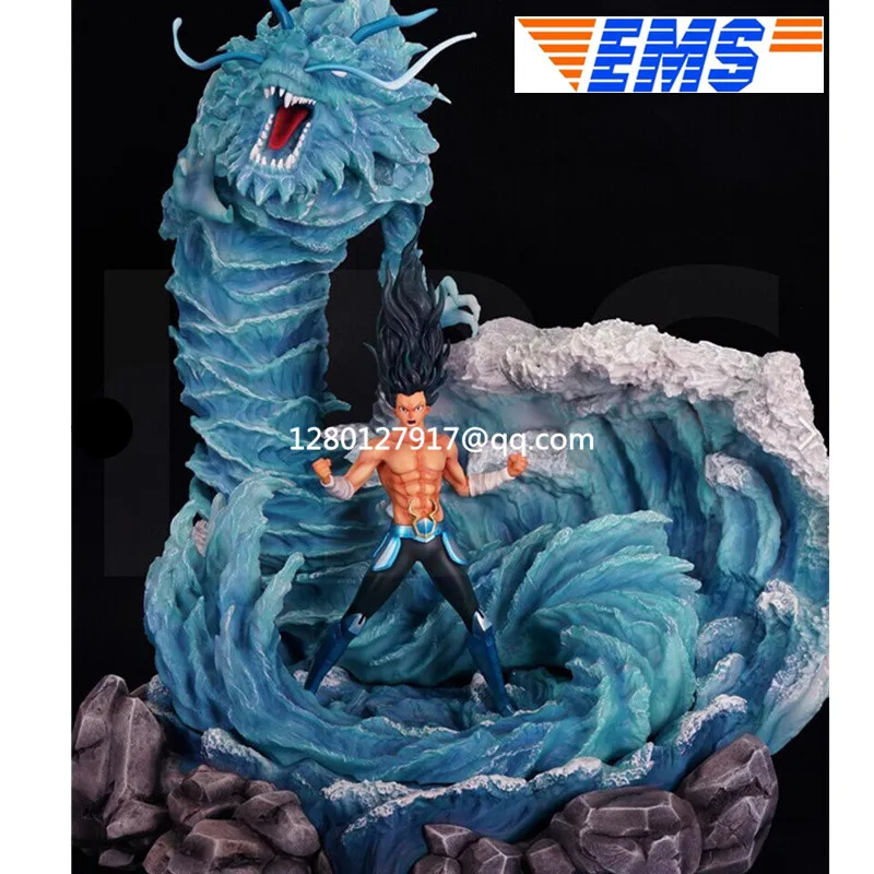 

Saint Seiya Statue Shiryu Limit Full-Length Portrait Double-headed Bust GK Action Figure Collectible Model Toy BOX P1167