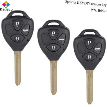 

KEYECU 3PCS/Lot KEYDIY Universal Remote Key - 3 Buttons / B-Series - FOB for KD900 KD900+ _ FCC ID: B05-3 OR P/N: B05-3
