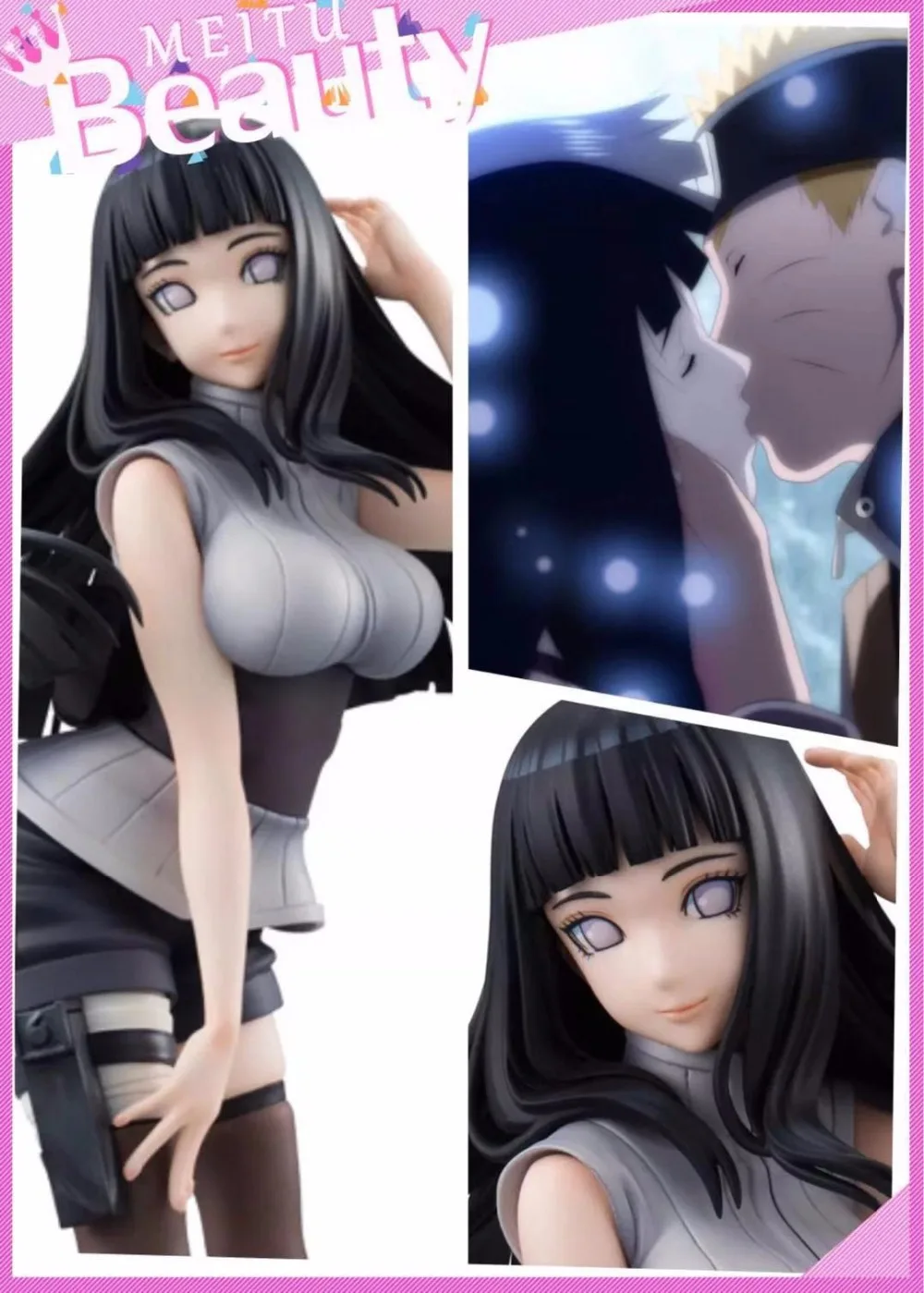 Наруто прекрасный Hyuuga Hinata Shippuden сексуальный Ver. Фигурка ПВХ Коллекционная модель игрушки подарок на день рождения 21 см