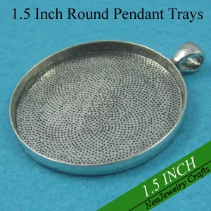 38 мм кулон в виде блюдца старинное серебро, 1,5 дюймов подвеска, 1,5 дюймов Камея в оправе, 38 мм кабошон, 1," Подвеска пустая