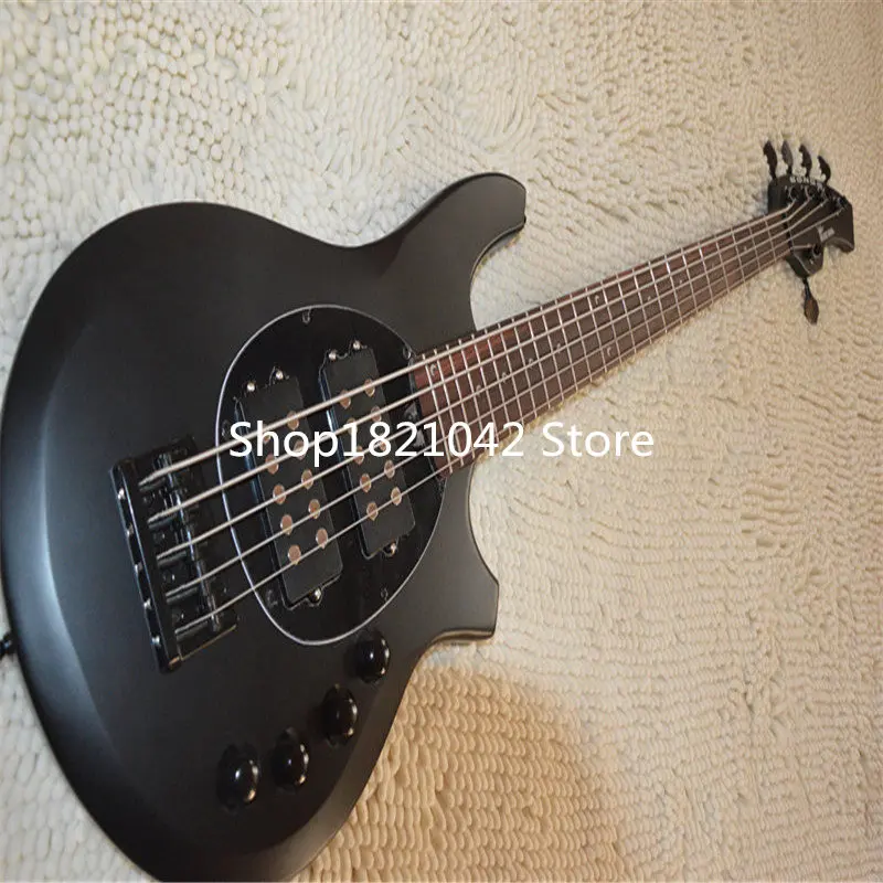 Free Shipping Top Qulity Music Man Bongo Metal black 5 Strings Active Pickups 9V Bass Guitar Musicman Bass Guitar Free Shipping Top Qulity Music Man Bongo Metal black 5 Strings Active Pickups 9V Bass Guitar Musicman Bass Guitar