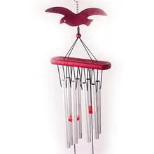 WINOMO ручной работы деревянные и металлические Висячие колокольчики(случайный узор