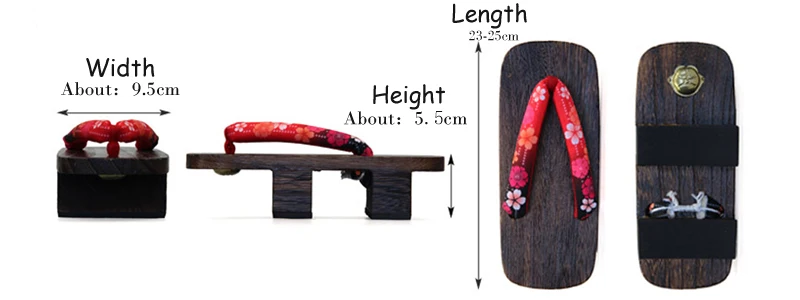 Cosword High Heel Bite Clogs Japanese Geta Clogs Wooden Paulownia Female Slippers Anime Cosplay Shoes With Socks For Summer (3)