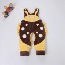 Детская зимняя одежда для мальчиков и девочек, детские жуки, золотой бархат, хлопковая куртка, штаны на бретелях, теплые хлопковые штаны