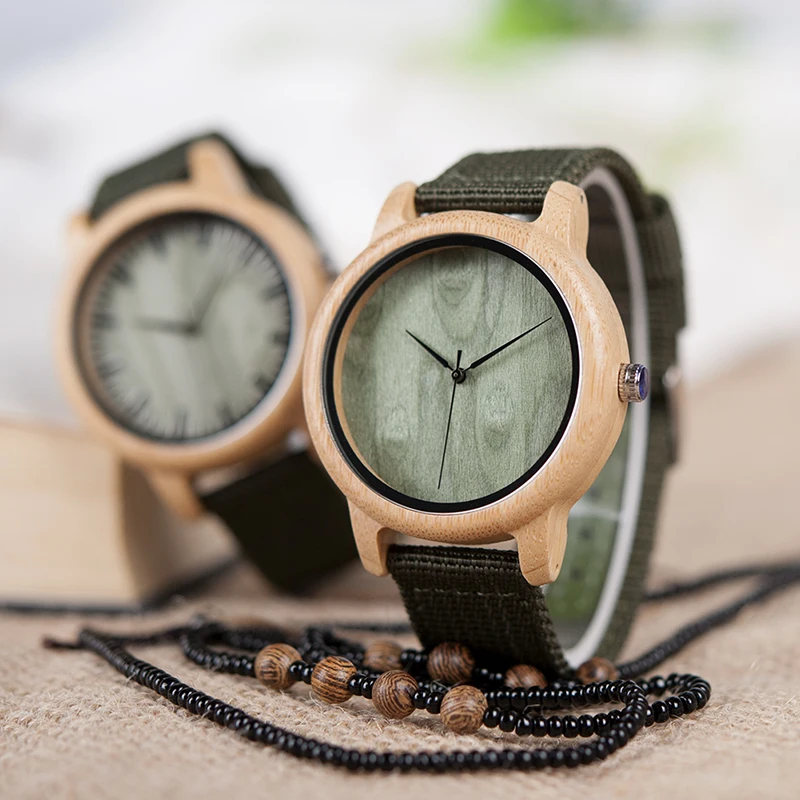 Bobo Bird Wd11d12 Relógio de Bambu de Madeira Relógio Masculino Feminino Relógios de Marca de Designer Pulseira de Nylon Macio Caixa de Presente Relógio Masculino - Image 3