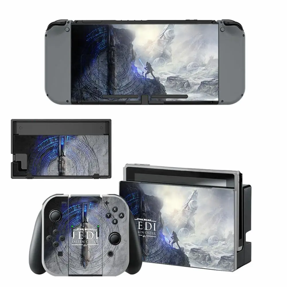 Star Wars Jedi Fallen Order nindoswitch sticker s Switch sticker, совместимый с Nintendo Switch Console, Joy-Con, контроллер