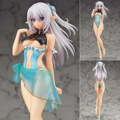 

24CM PVC Anime Figure Alphamax Shining Blade Allina Action Figure Collectible Model Toys Gift