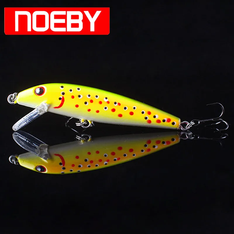 2017 NOEBY NBL9430 приманка для рыбалки 65 мм/4 5 г Floating0-1.0m искусственная Leurre Dur Peche soule