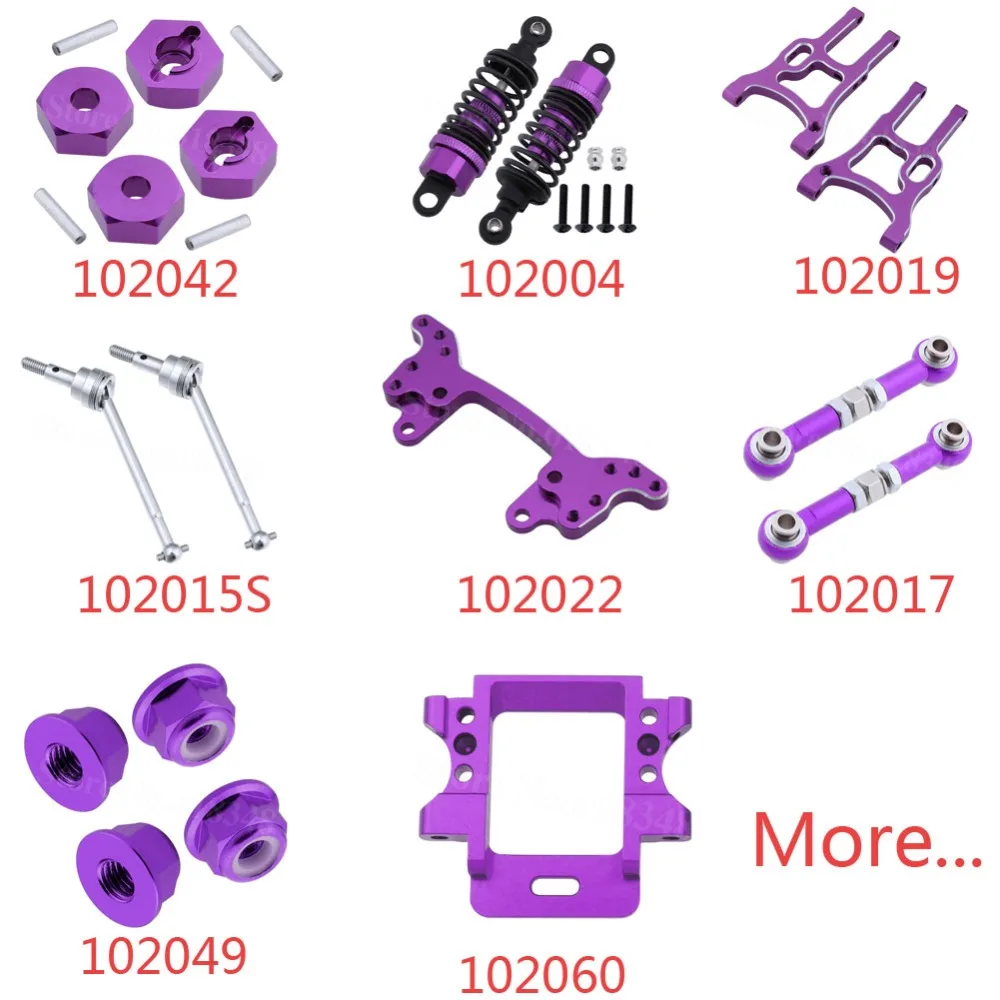 

HSP Flying Fish Upgrade Parts Aluminum for RC 1/10 Drift On Road Car Electric Power XEME 94123 Pro Top 94103 Spare Replacement