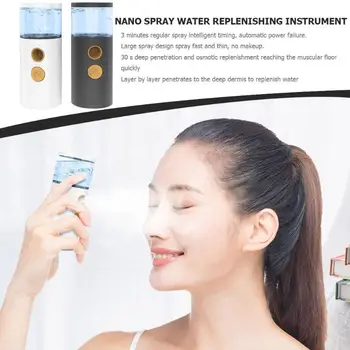 

Nano Mist Sprayer Facial Body Nebulizer Steamer Moisturizing Beauty Device