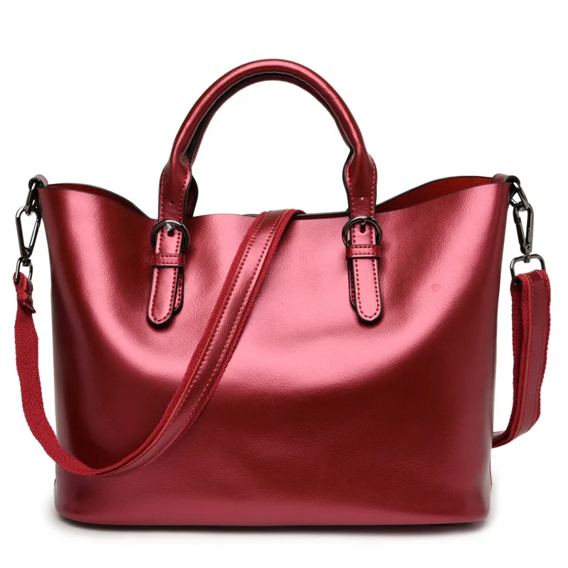 

Women Bag Cowhide Genuine Leather Handbags Wild Fashion Composite Shoulder Slung Handbag Crossbody Bags for Women Purse