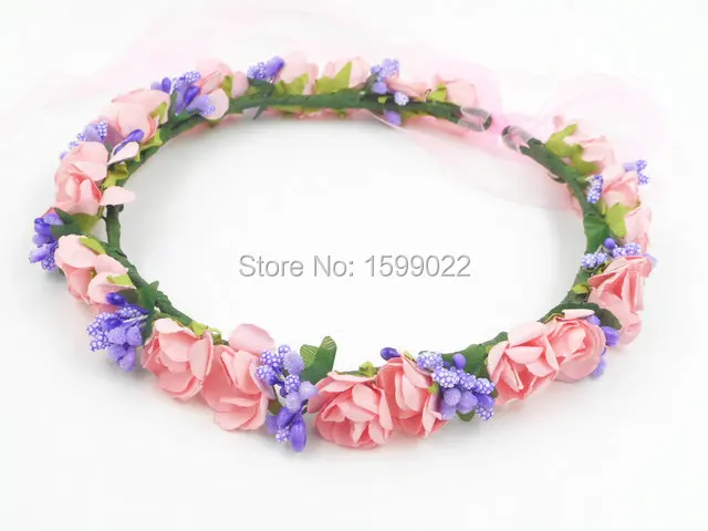 princess flower hair band
