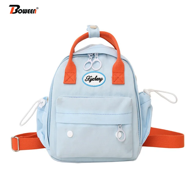 

Teen mini Backpacks for Teenage Girls 2019 Small Women Back Pack black Ring Multifunction Nylon Bagpack Woman backbag pink new