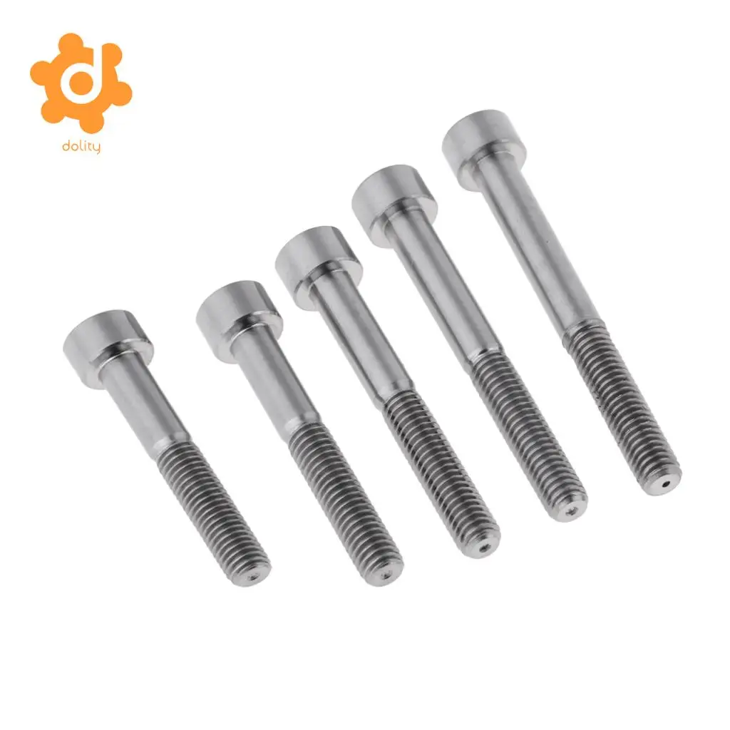 M6 Hex Nails, Screws & Fasteners Taper Head Bike Stem Bolts Front Derailleur Seat Post Nut & Bolt Sets Clamp Screws