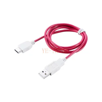

DHL 50PCS Portable 1M 3FT 6.5ft 2M USB Date Cable Cord Charger Charging USB data cable for Nabi DreamTab Kids Tablet Red