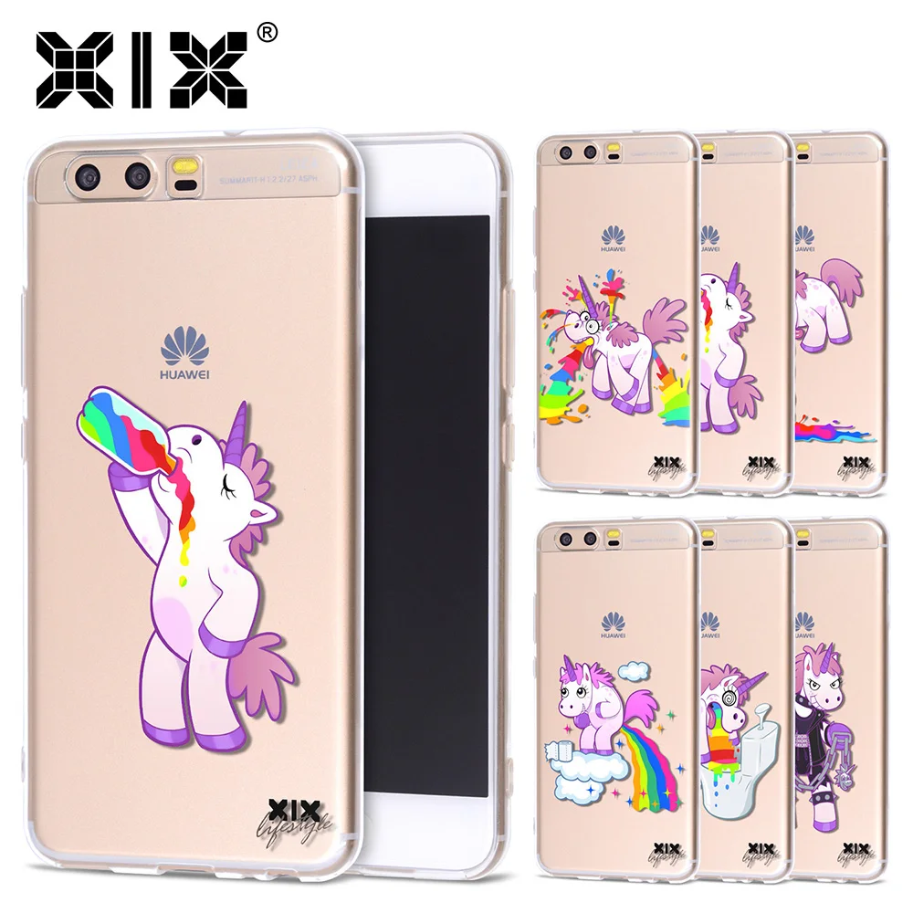 

For Huawei P10 Lite Case Unicorn Cover Huawei P9 Lite Case 2017 P8 P20 Lite Pro Plus P Smart Honor 6A 6X 7X 8 9 Nova 2 Mate 10