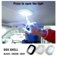 OKEEN Универсальный USB Перезаряжаемый белый/синий светодиодный светильник для чтения автомобиля интерьерная крыша Doom лампа Магнитный светодиодный стильный ночной Светильник для автомобиля