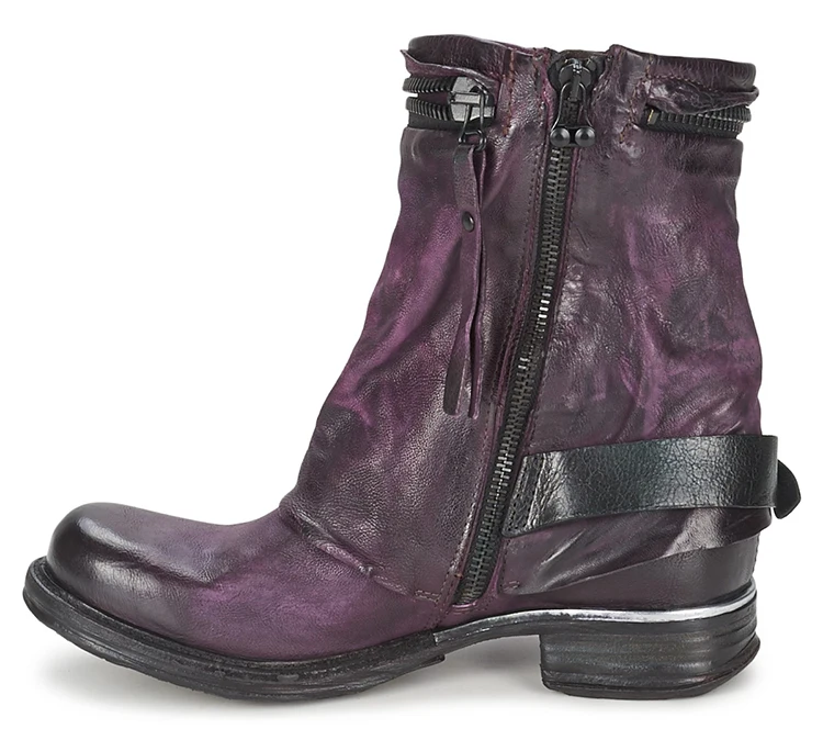 Genuino Western Nueva as Botas As Picture Cuero Vaquero Mujeres Zapatos Picture Pisos Bota Llegada De Las Mujer Señoras Para Feminina Nieve Caliente Botines WfxOnx05q