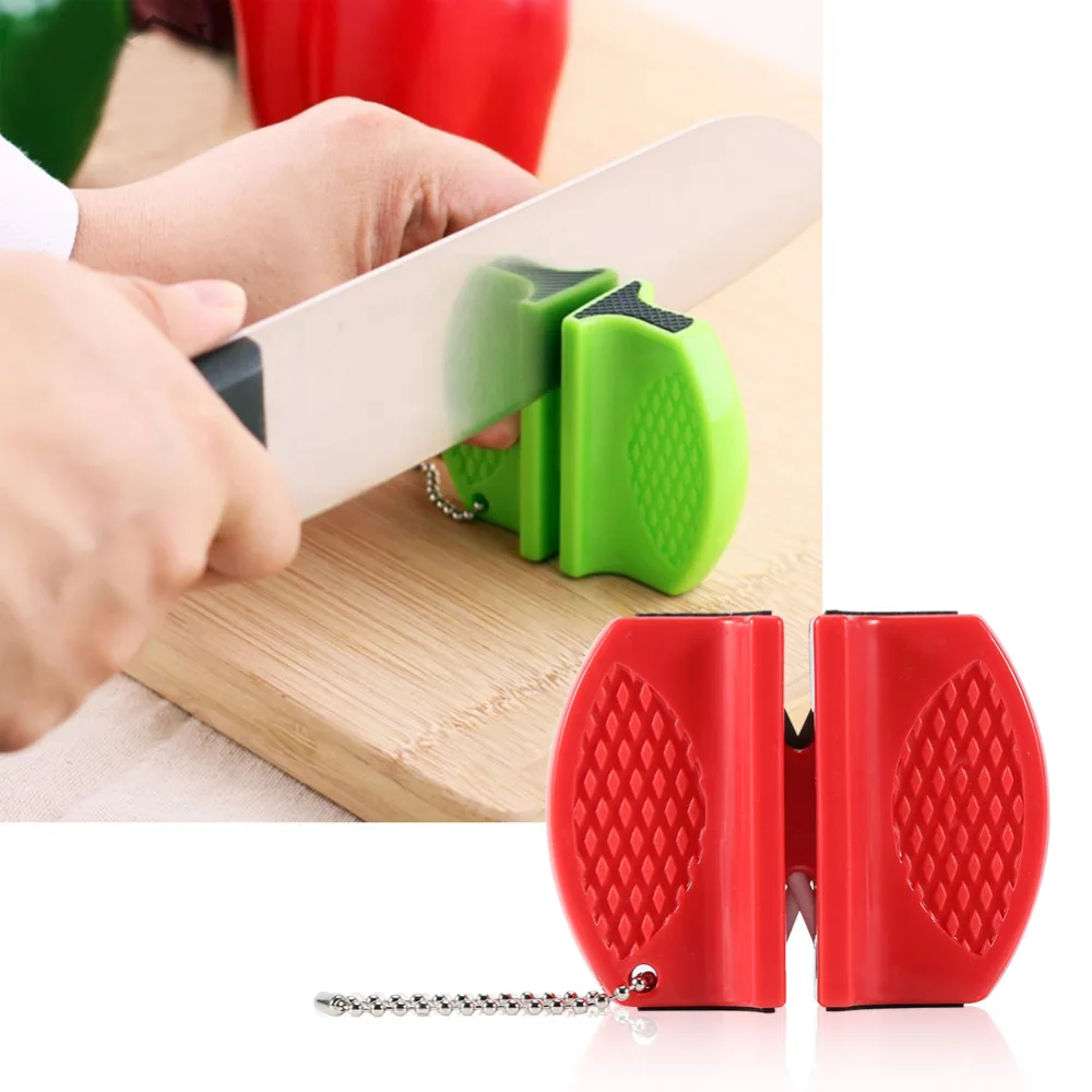 

Mini Pocket Keychain Knife Sharpener Portable Outdoor Quick Sharpening Stone For Survival Hunting Fishing Hiking Camping
