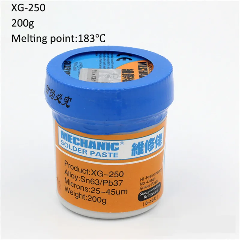 

Flux Solder Paste Leaded Stencil Welding Tool Sn63/Pb37 Low Temperature Melting Point Solder Paste Welding Fluxes Tools