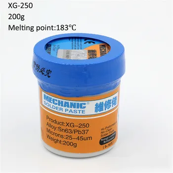 

Liquid Solder Paste Flux Leaded Stencil Welding Tool Sn63/Pb37 Low Temperature Melting Point Solder Paste Welding Fluxes
