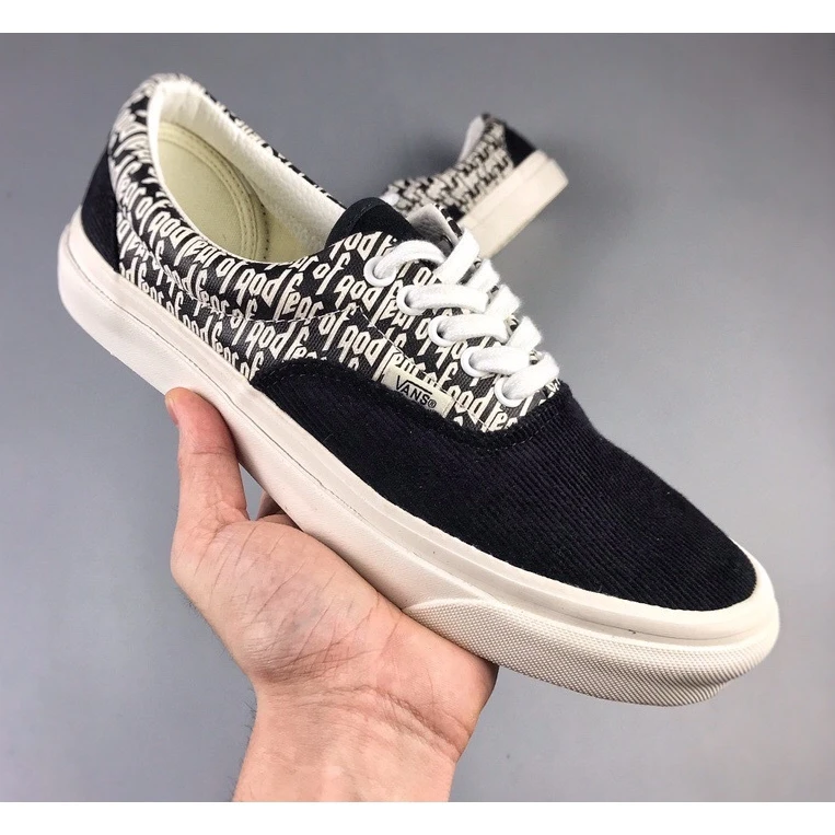 black fear of god vans