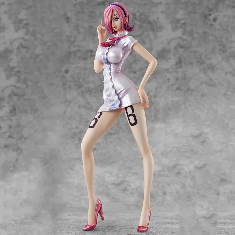 One Piece Figures Toys Anime Sanji's Sister Vinsmoke Reiju PVC Action Figuras Model Dolls Brinquedos Gift 22cm (2)