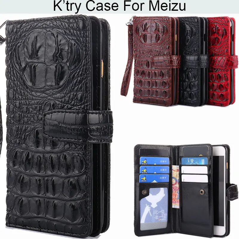 

K'try Alligator Case For Meiz M2 M3 M5 M6 Mini Meilan Note 2 3 5 6 A5 E2 6T S6 6 MX6 15 16 X Plus Lite V8 Pro Note 8 9 16XS