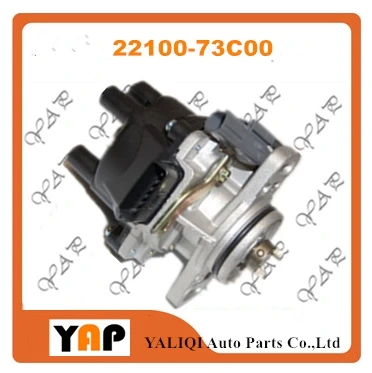 

Distributor FOR FITNISSAN ALMERA Hatchback SUNNY Y10 W10 N15 GA16DE 1.6L L4 22100-73C00 22100-73C01 2P+5P 1995-2000
