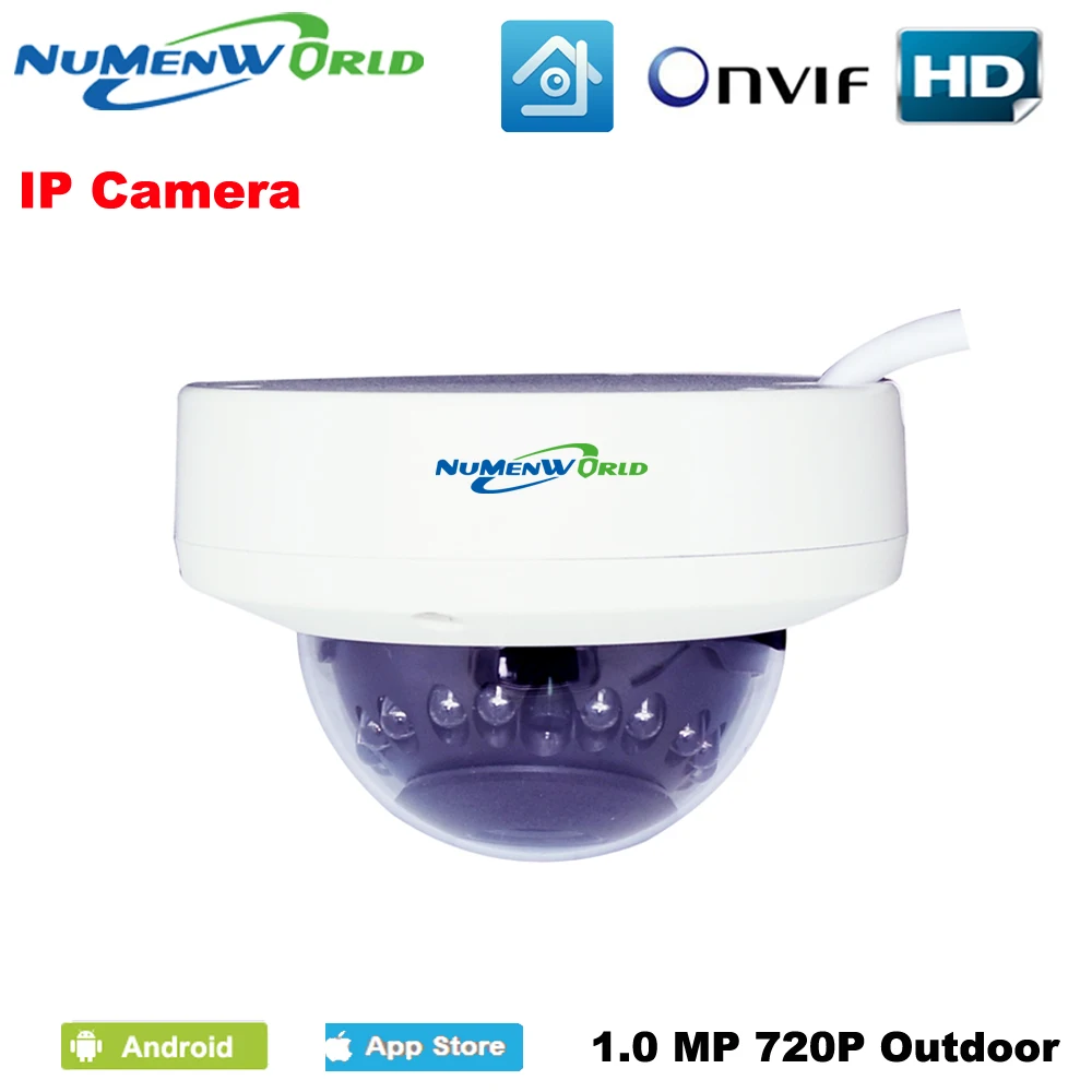 1280*720P 1.0MP мини купольная ip камера 720P ONVIF 2 0 IR CUT ночное видение P2P Plug and Play мобильный