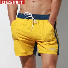 2-Цвет лоскутное Для мужчин s плавательные шорты для Для мужчин плавательный Мужские Шорты для купания Купальники DESMIIT нейлон Водонепроницаемый, купальник, пляжная одежда для серфинга больших размеров