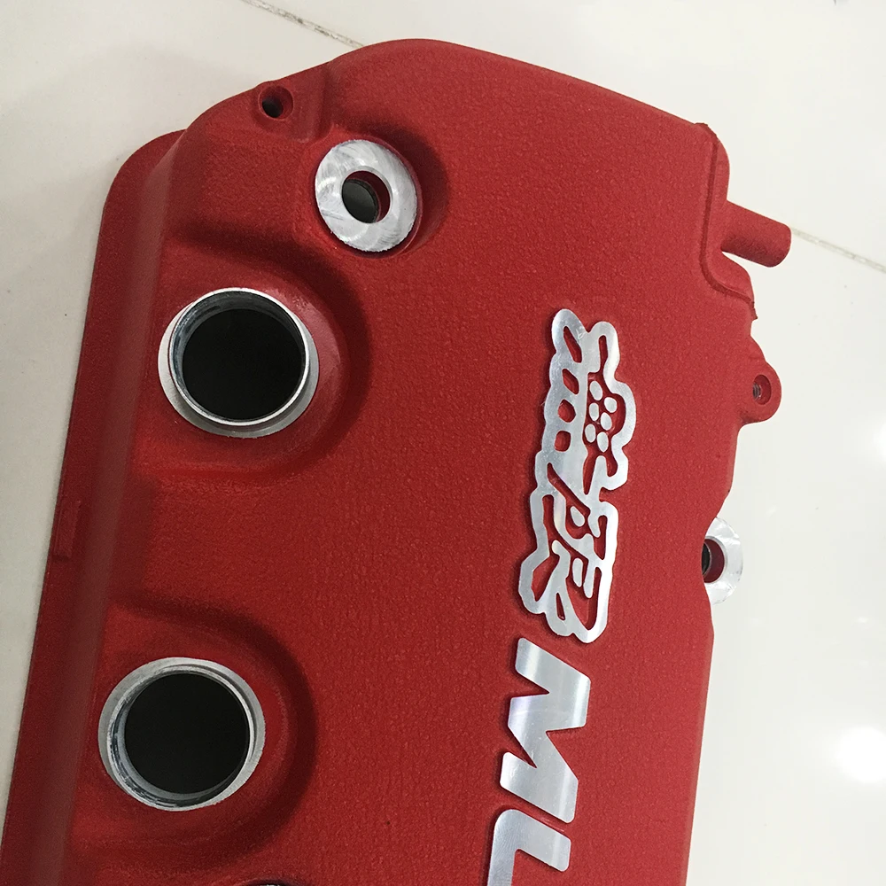 Красный синий MUGEN Тип R Кулисный клапан крышка камеры для Honda Civic D16Y8 D16Y7 VTEC SOHC