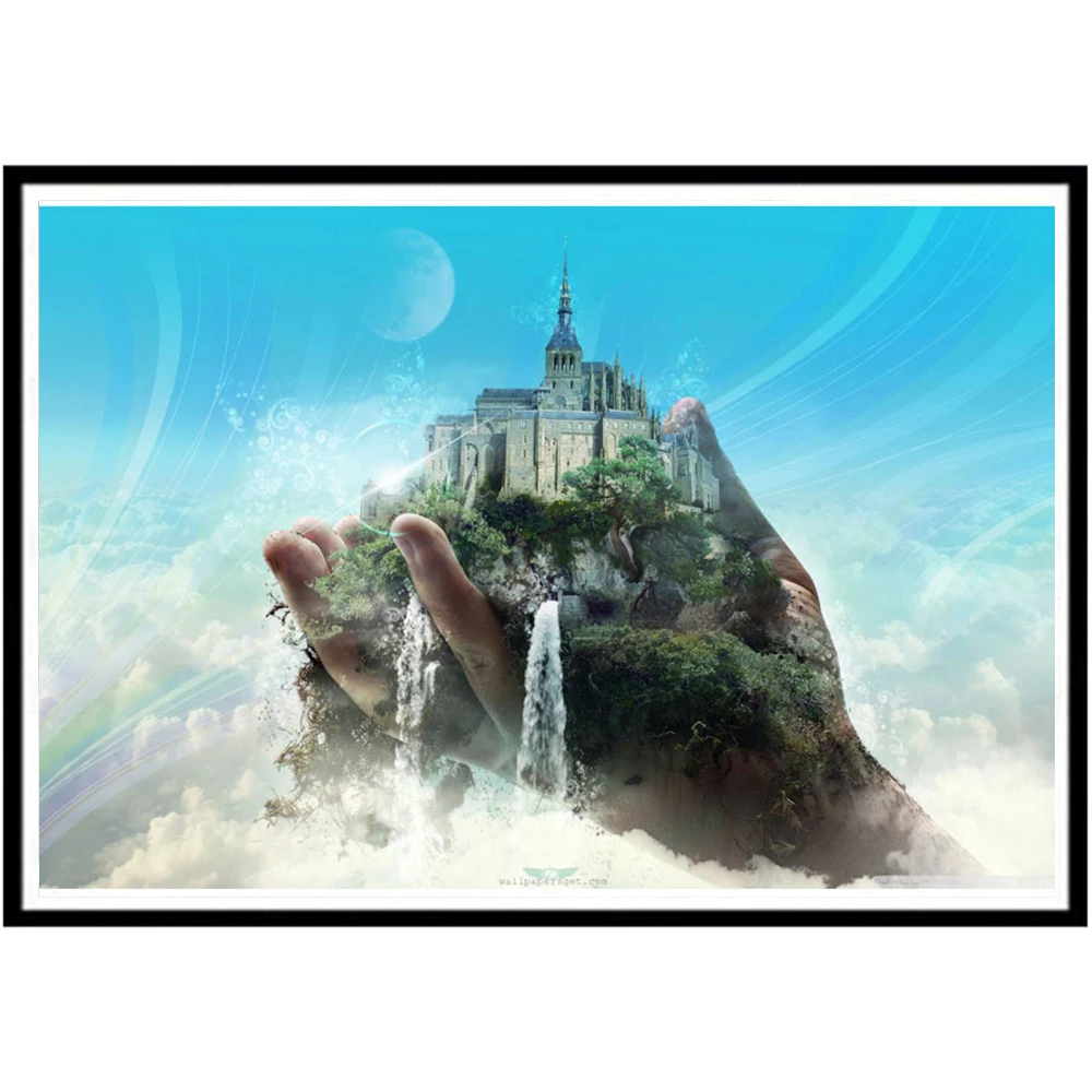 

SaShiKo Creative picture 5D DIY Diamond painting Diamond embroidery Cross stitch Partial Round drill Diamond mosaic Home Decor