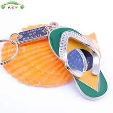 Автомобильный брелок авто мотоцикл бразильский флаг флип-флоп сумка Подвеска для Mercedes Toyota Honda ford, Jaguar Holden Audi BMW брелок