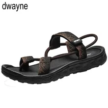 Сандалии для мужчин; Sandalias Hombre; сандалии-гладиаторы для мужчин; летняя пляжная обувь в римском стиле; Вьетнамки; слипоны на плоской подошве; шлепанцы; 569