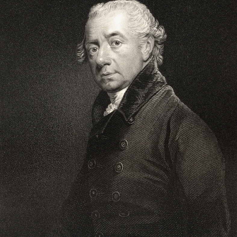 John Heaviside C 1748 To 1828 Surgeon To George Iii Engraved By J Cochran After Sir W Beechey From The Book National Por