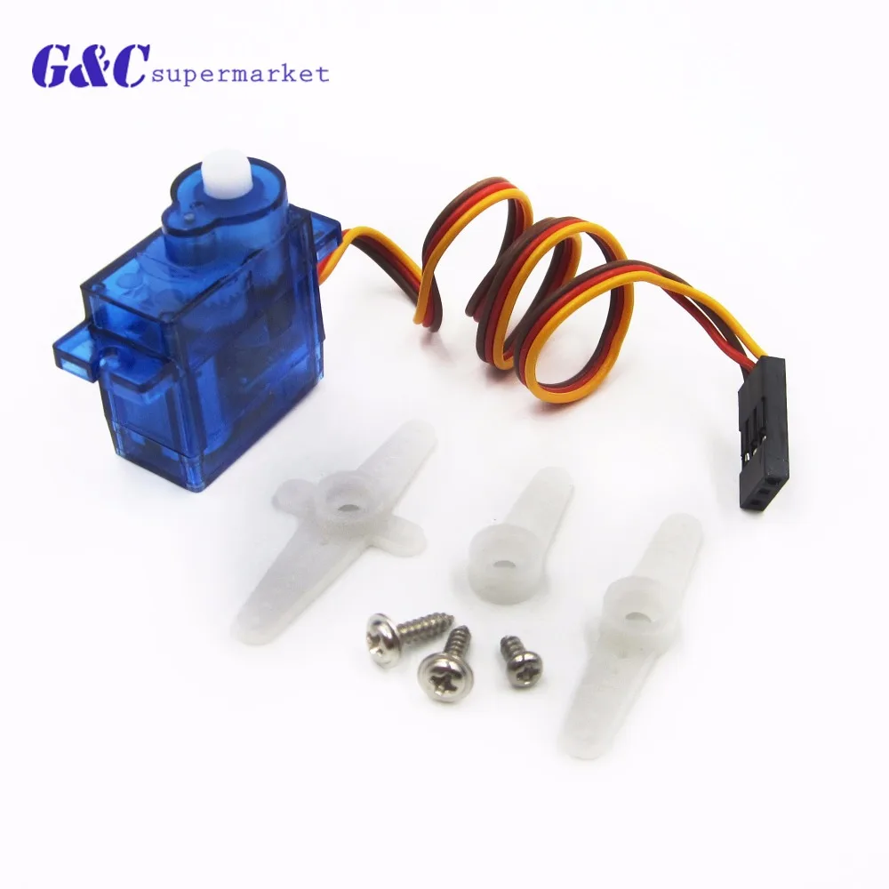 

2PCS 9G SG90 towerpro micro servo motor RC Robot Helicopter Airplane control
