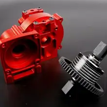 Rovan cnc lt slt алюминиевый сплав коробка передач комплект закрытые 87094 для км X2 Rovan lt Losi 5ive-T LOSB0019 SCT SLT